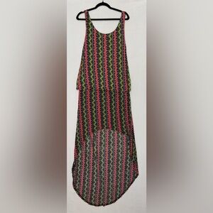 H&M Divided- Womens Geometric Tank Top and Skirt Set